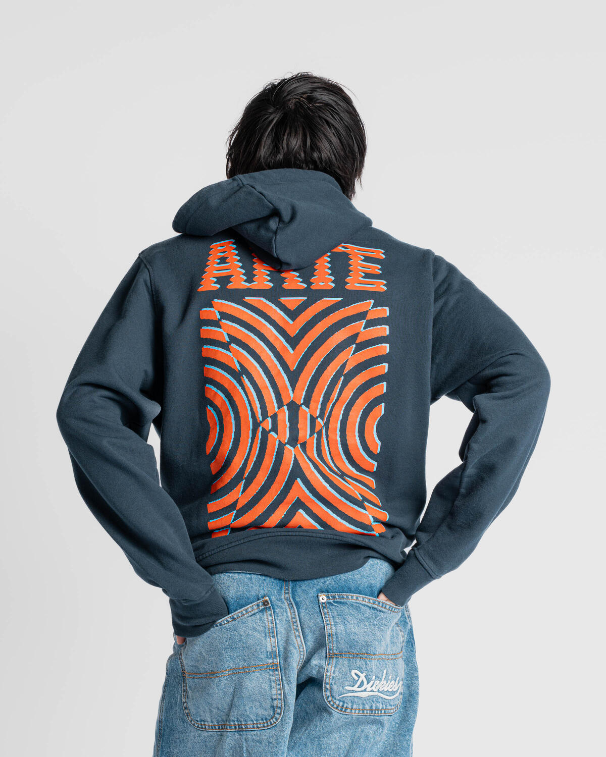 Arte Antwerp Rounded parts print hoodie | SS25-157H | AFEW STORE